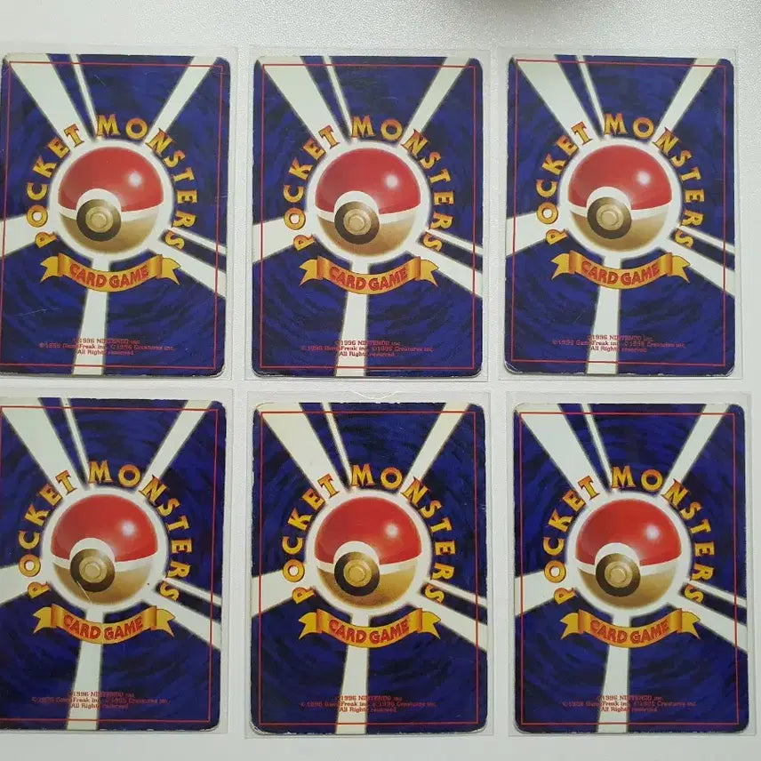 [BUNJANG] Pokemon 1996 Charizard Blastoise Venusaur Eevee Japanese First Edition Card / (이벤트)포켓몬카드 1996 리자몽 거북왕 이상해꽃 이브이 초판 일본판