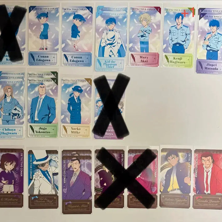 [BUNJANG] Detective Conan Ticket Like Collection Vol. 1-2 / 명탐정 코난 티켓 라이크 컬렉션 1~2탄 교환/판매합니다