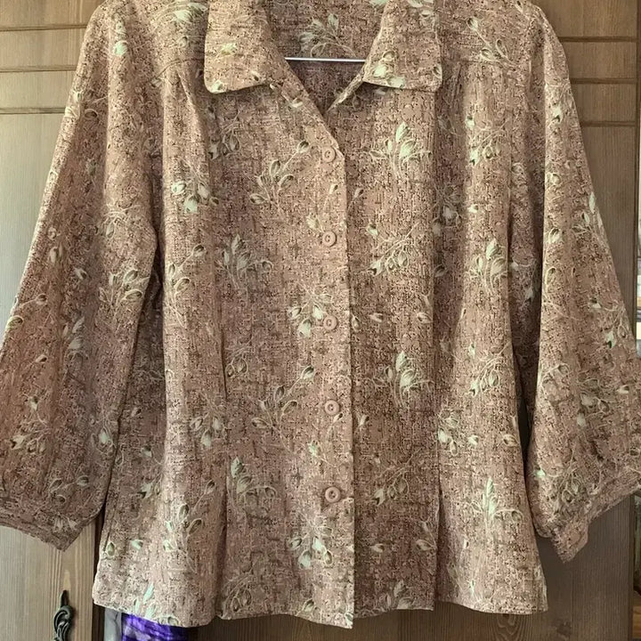 [SOLD OUT] 일본빈티지 인디 핑크 블라우스