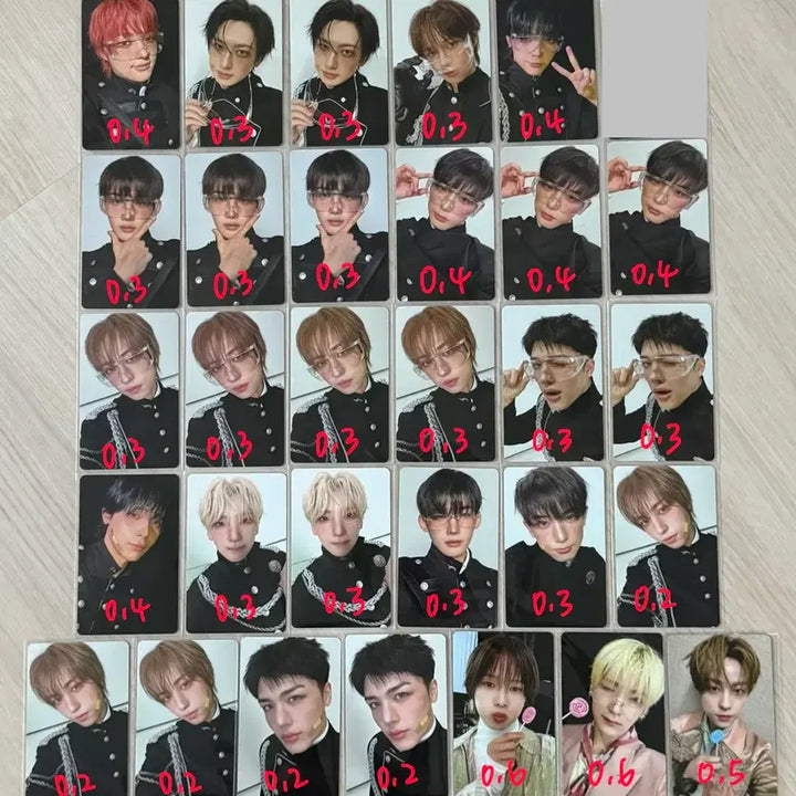 [BUNJANG] &amp;TEAM We on Fire POB Photocard / 앤팀 위온파이어 미공포 앨포 포카 양도