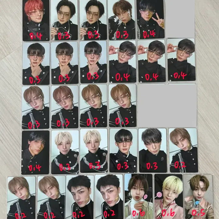 [BUNJANG] &amp;TEAM We on Fire POB Photocard / 앤팀 위온파이어 미공포 앨포 포카 양도