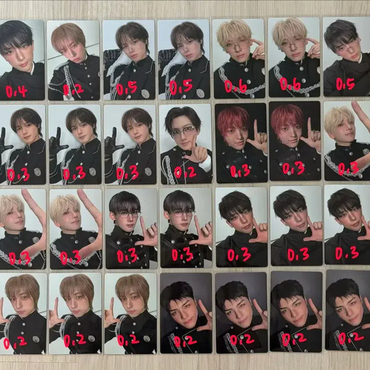 [BUNJANG] &amp;TEAM We on Fire POB Photocard / 앤팀 위온파이어 미공포 앨포 포카 양도
