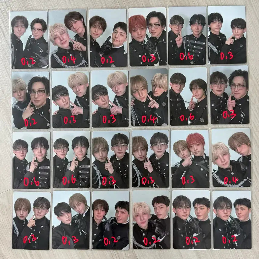 [BUNJANG] &amp;TEAM We on Fire POB Photocard / 앤팀 위온파이어 미공포 앨포 포카 양도