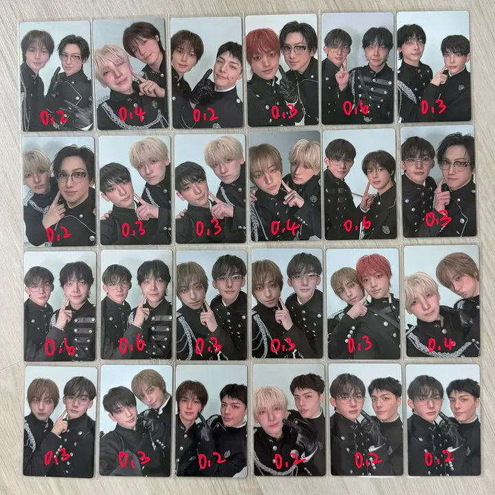 [BUNJANG] &amp;TEAM We on Fire POB Photocard / 앤팀 위온파이어 미공포 앨포 포카 양도