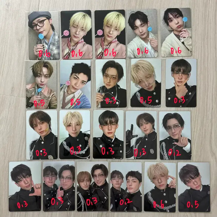 [BUNJANG] &amp;TEAM We on Fire POB Photocard / 앤팀 위온파이어 미공포 앨포 포카 양도