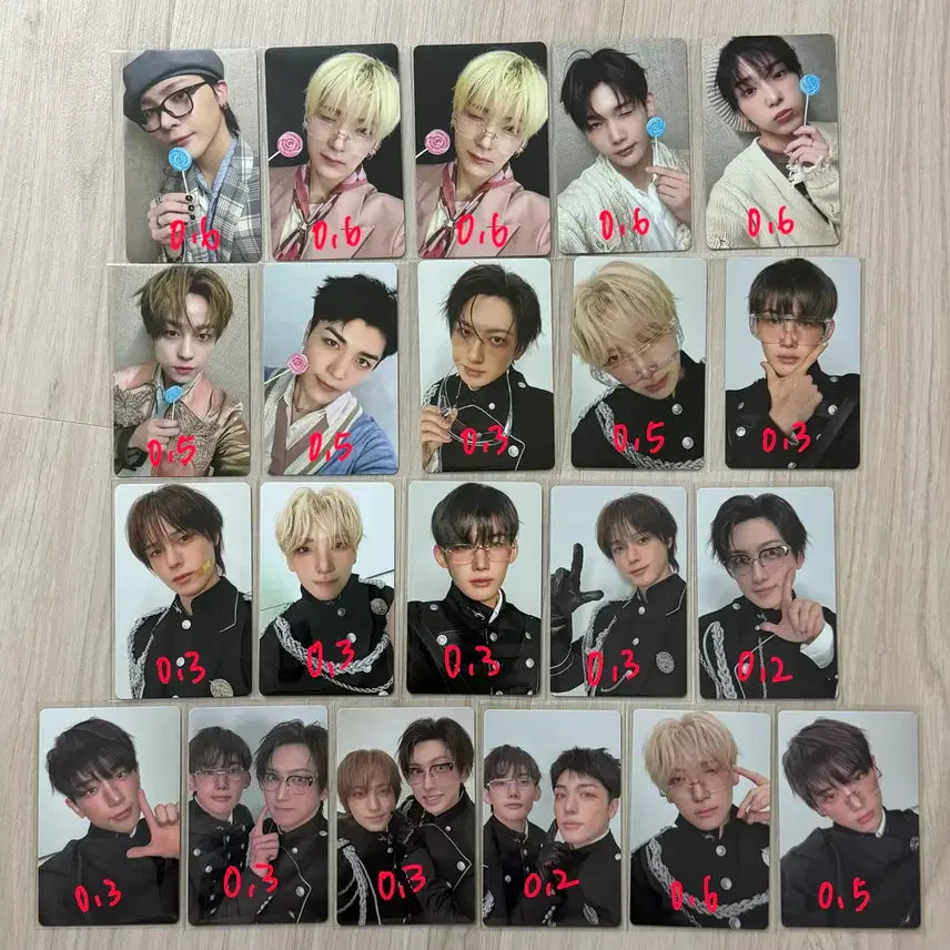 [BUNJANG] &amp;TEAM We on Fire POB Photocard / 앤팀 위온파이어 미공포 앨포 포카 양도