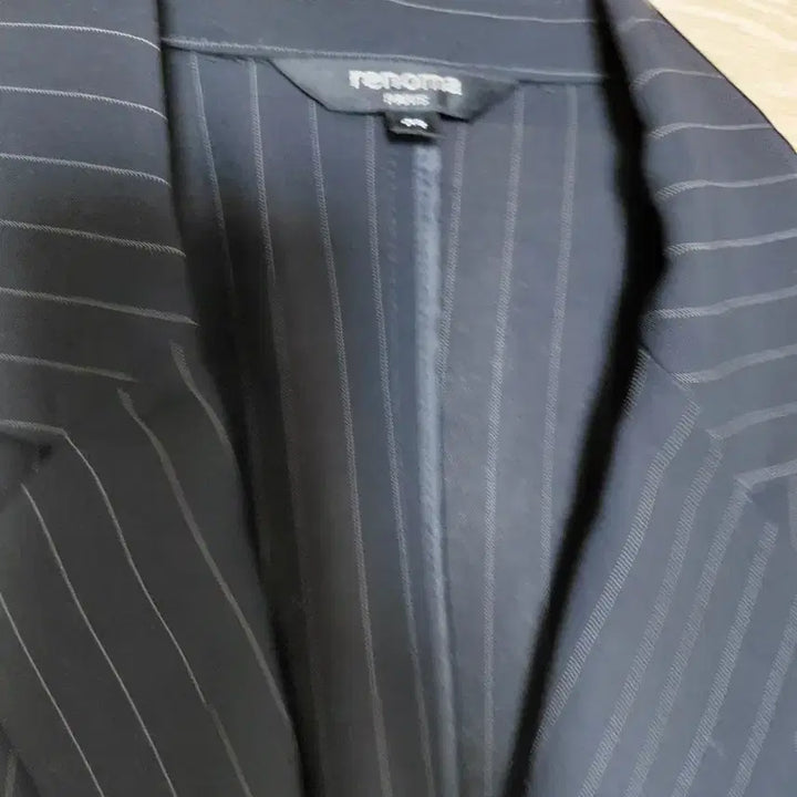 [BUNJANG] Renoma Navy Striped Suit Set / 55) renoma 레노마 여름 네이비 스트라이프 정장 셋업