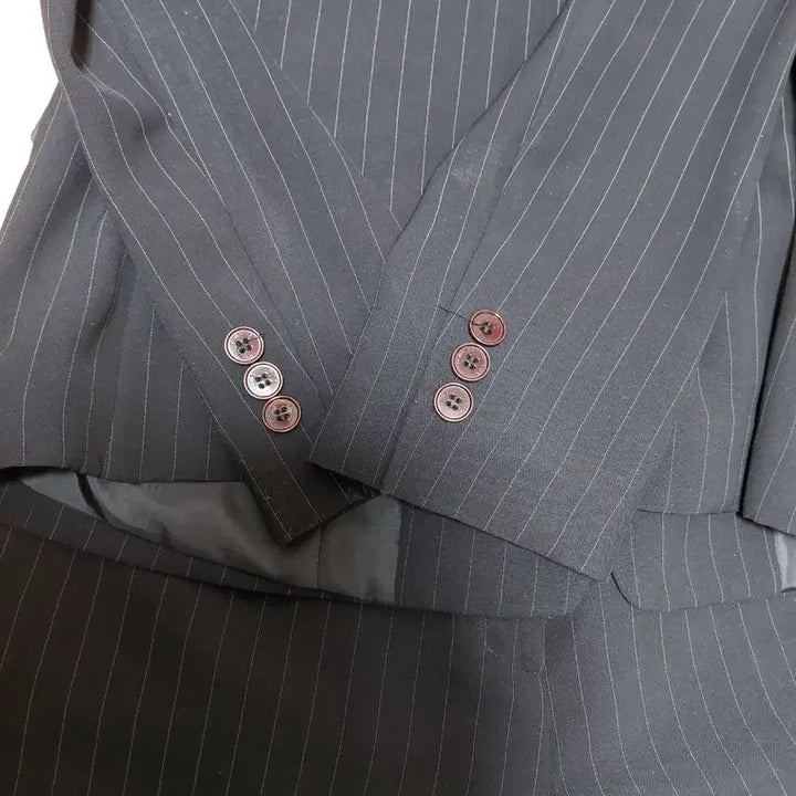 [BUNJANG] Renoma Navy Striped Suit Set / 55) renoma 레노마 여름 네이비 스트라이프 정장 셋업