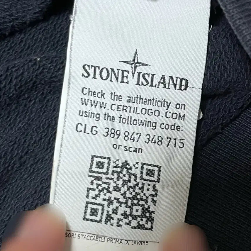 [BUNJANG] Stone Island Navy Sweatshirt Size S / 스톤아일랜드 네이비 맨투맨 S