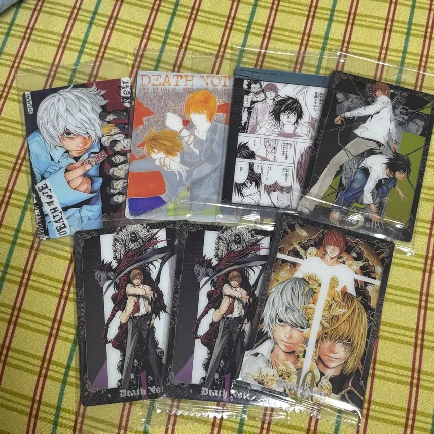 [BUNJANG] Death Note Wafer Card Bundle Set / 데스노트 웨하스 카드 일괄