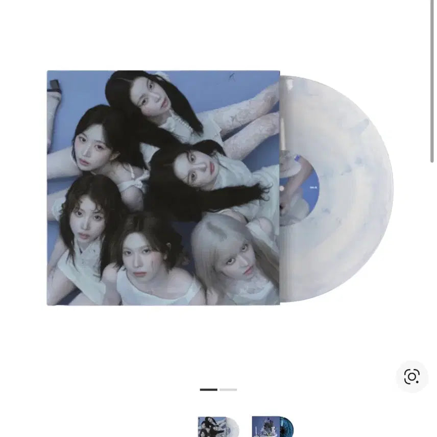 [SOLD OUT] 미개봉 엔믹스 블루 발렌타인 lp (화이트)