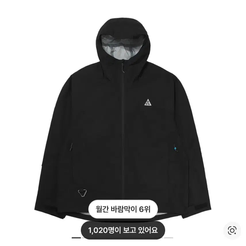 [SOLD OUT] 나이키 ACG 모르포 스톰핏 ADV 레인 자켓 블랙 - 아시아