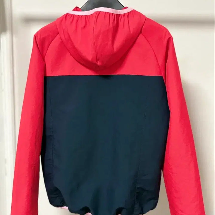 [BUNJANG] Adidas Windbreaker Red/Navy Jacket / [세탁완료] 아디다스 바람막이 레드/네이비