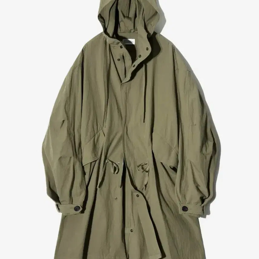 [BUNJANG] Partimento Washed Cotton Fishtail Parka Khaki M / (재판매) 파르티멘토 워싱 코튼 피시테일 파카 카키 M