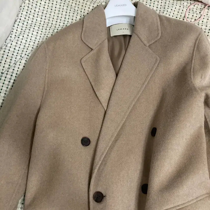 [BUNJANG] Lemard Wool Blend Semi-Oversized Handmade Coat - Camel / 르마드 울 블렌드 세미오버핏 핸드메이드 코트 카멜 3사이즈팔아여