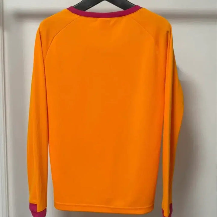 [BUNJANG] Adidas Yellow-Orange Long Sleeve T-shirt / [세탁완료] 아디다스 노랑-주황 긴팔티