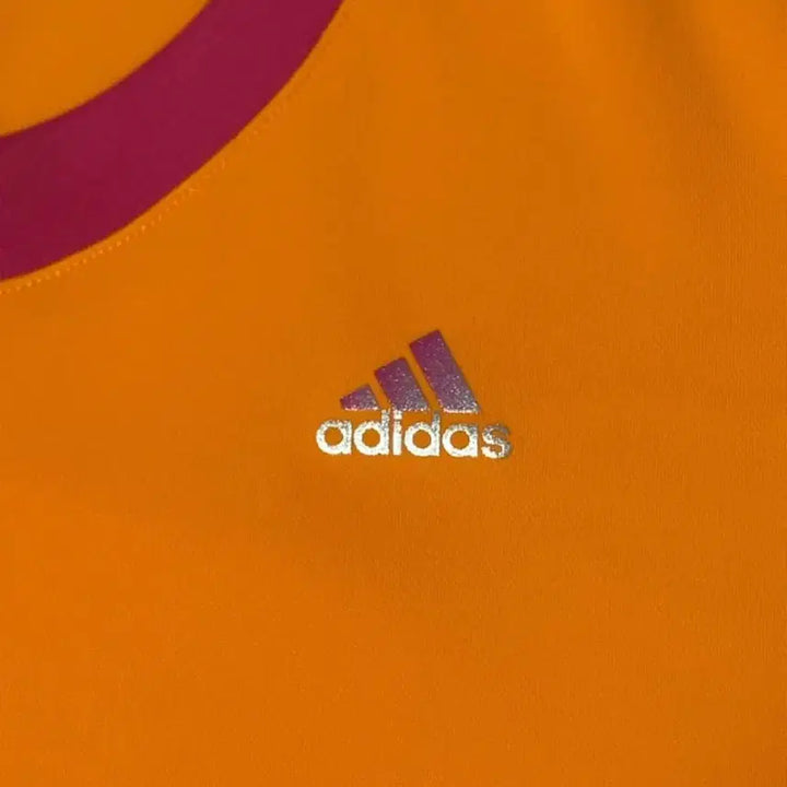[BUNJANG] Adidas Yellow-Orange Long Sleeve T-shirt / [세탁완료] 아디다스 노랑-주황 긴팔티