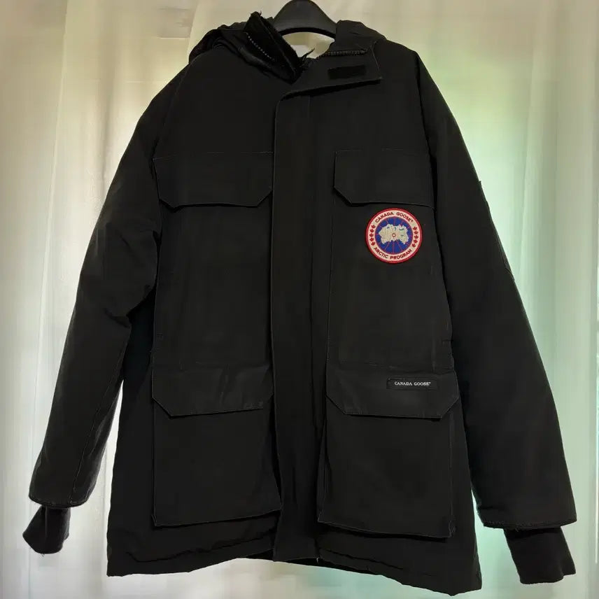 [BUNJANG] Canada Goose Expedition Black Padded Jumper - Size M / 캐나다구스 익스페디션 블랙 패딩 점퍼 M