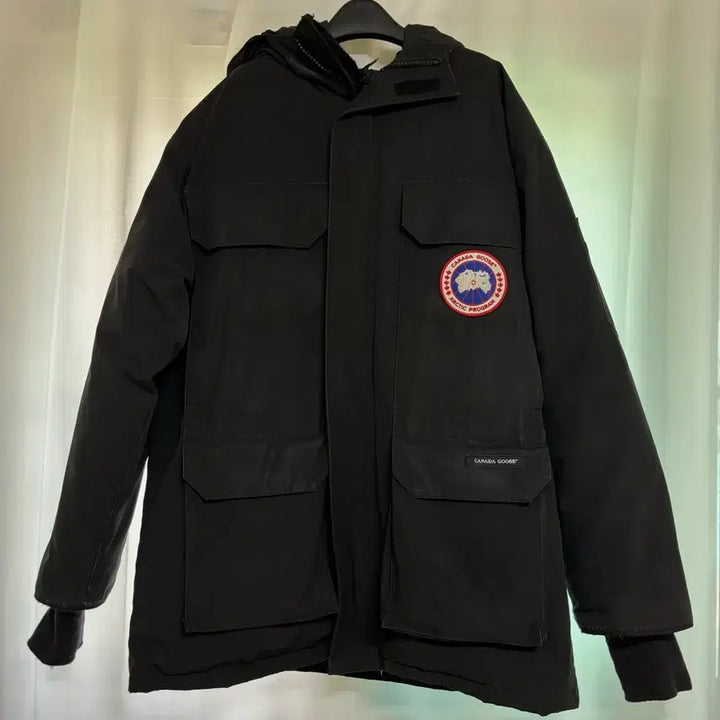[BUNJANG] Canada Goose Expedition Black Padded Jumper - Size M / 캐나다구스 익스페디션 블랙 패딩 점퍼 M