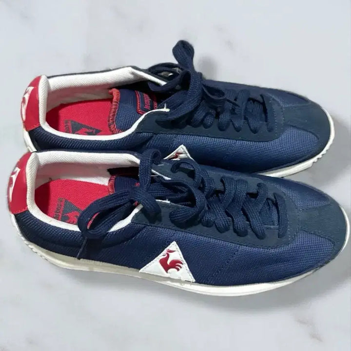 [BUNJANG] Le Coq Sportif Navy Sneakers / 르꼬끄 네이비 운동화 (230추천)