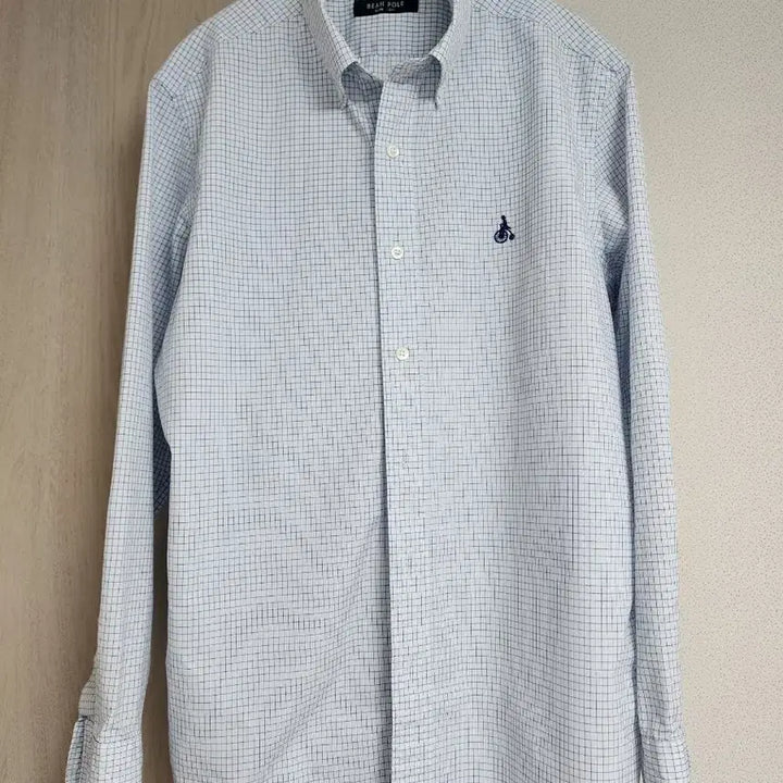 [SOLD OUT] 빈폴 체크 화이트셔츠 100