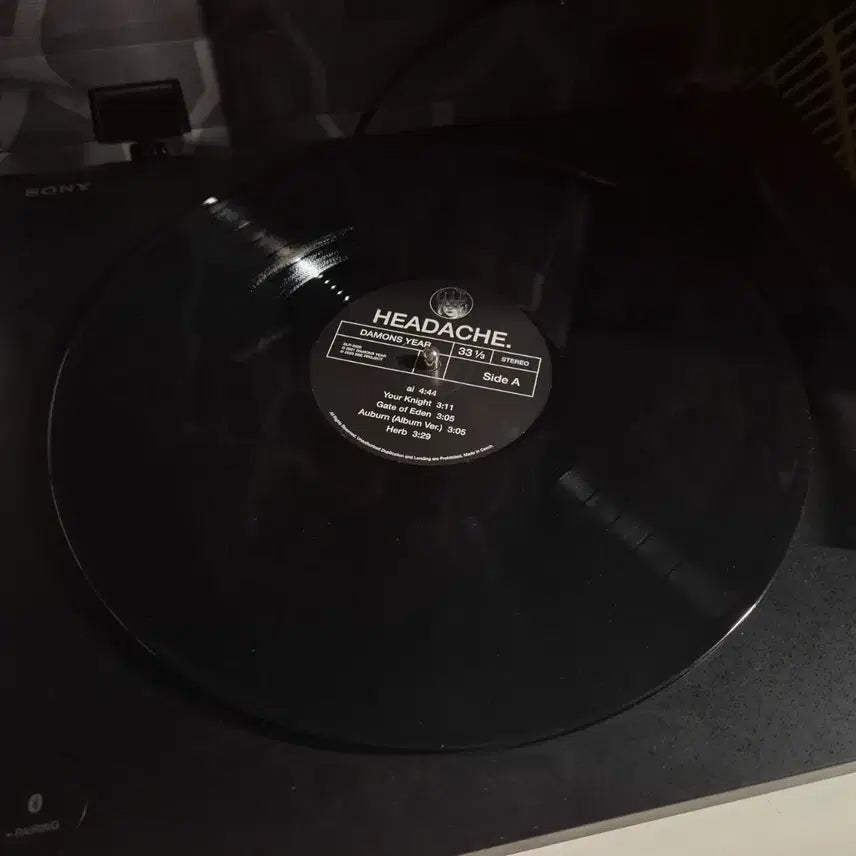 [BUNJANG] The Dayumns Year Signed LP (Black) / 데이먼스이어 친필사인 lp(블랙반)