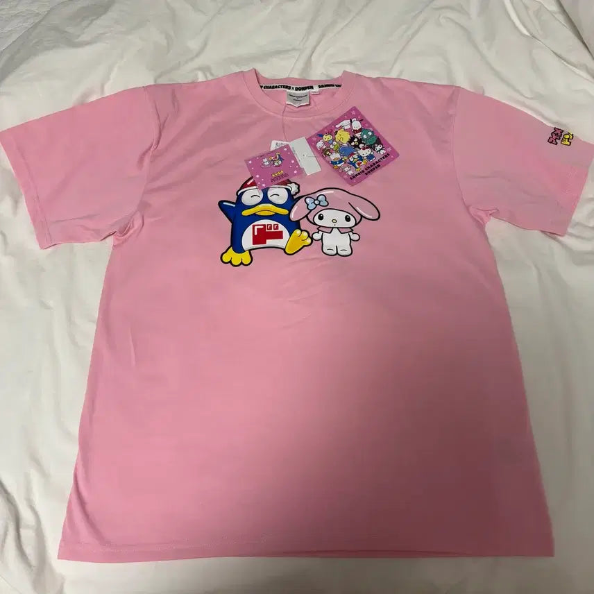 [SOLD OUT] 산리오 돈펭 마이멜로디 반팔 티셔츠
