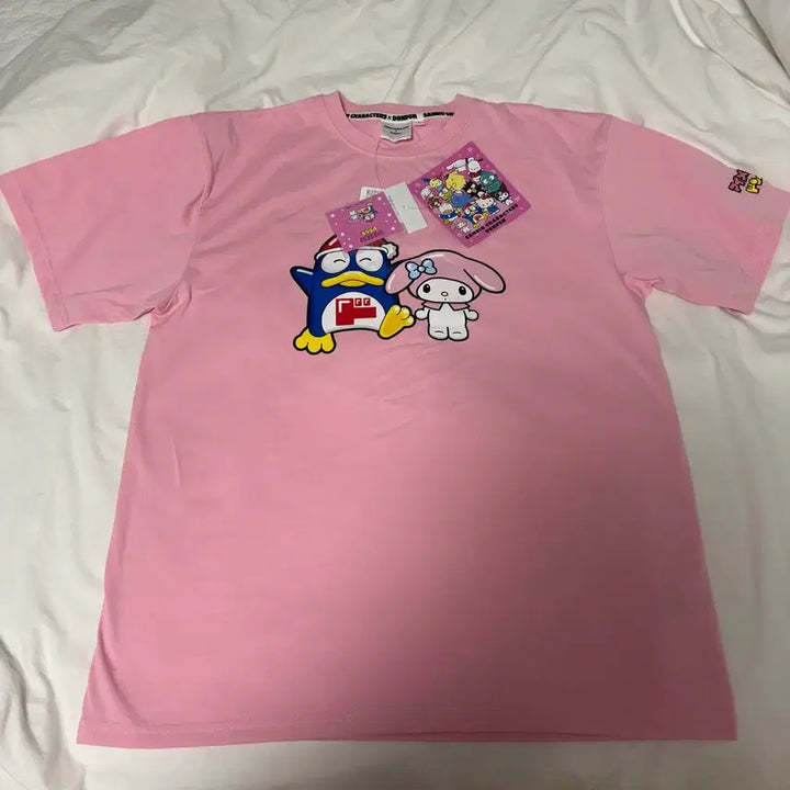 [SOLD OUT] 산리오 돈펭 마이멜로디 반팔 티셔츠