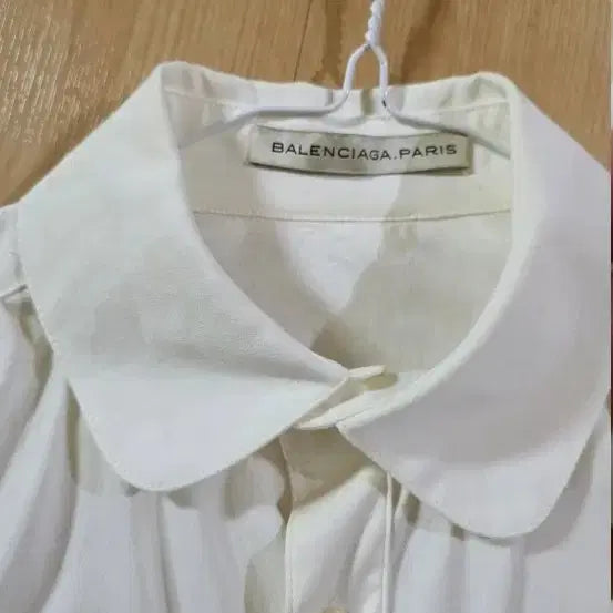 [BUNJANG] Balenciaga Baby White Shirt / 발렌시아가 베이비 화이트 셔츠