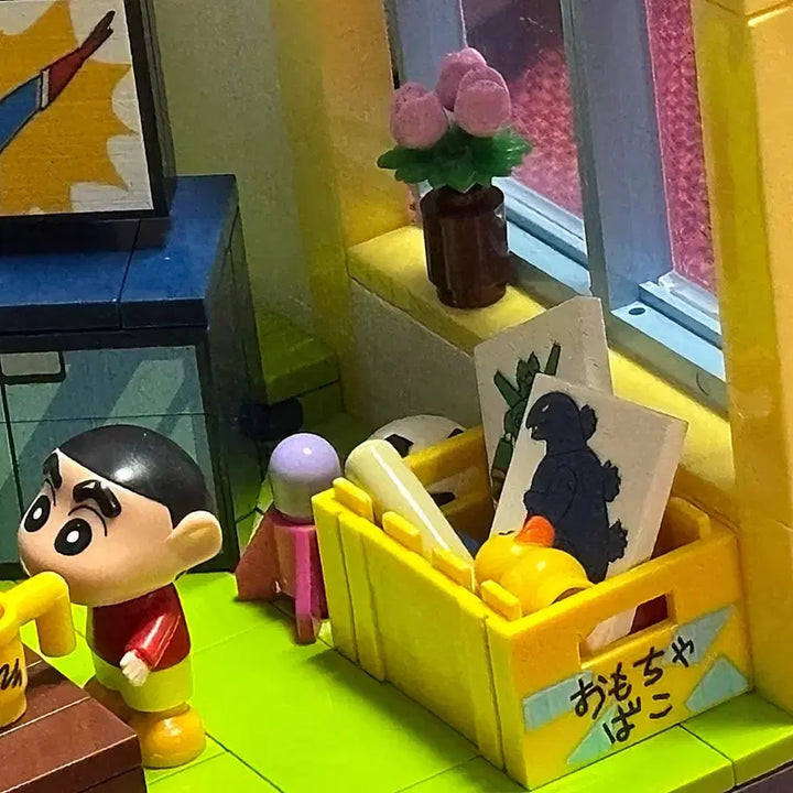 [BUNJANG] Crayon Shin-chan Living Room LEGO Display / 짱구네 거실 레고
