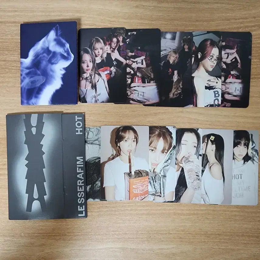 [BUNJANG] LE SSERAFIM Weverse Version Crazy Hot Album (Unsealed) / 일괄) 르세라핌 크레이지 핫 위버스반 개봉 앨범