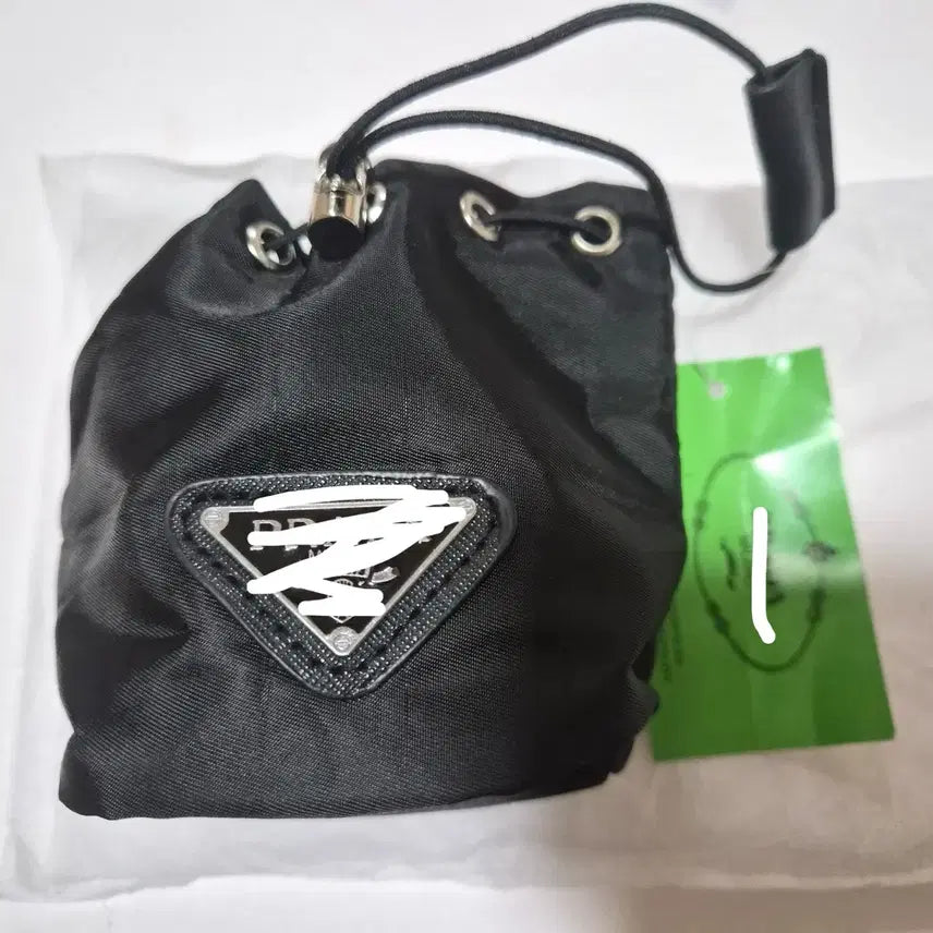 [BUNJANG] Luxury Style Drawstring Pouch Keyring / 명품 스타일 복조리 파우치 키링