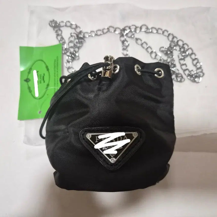[BUNJANG] Luxury Style Drawstring Pouch Keyring / 명품 스타일 복조리 파우치 키링