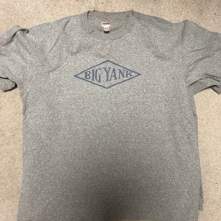 [BUNJANG] Anatomica Big Yank Short Sleeve T-Shirt Large / 아나토미카 빅양크 반팔 그레이 라지 판매