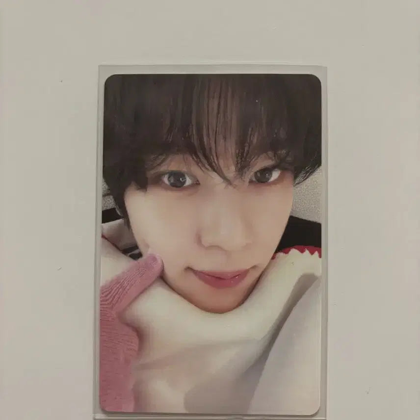 [BUNJANG] NCT Wish Sion 2024 Pink Christmas Photocard / nct wish 엔시티위시 시온 2024 핑크 크리스마스 포카