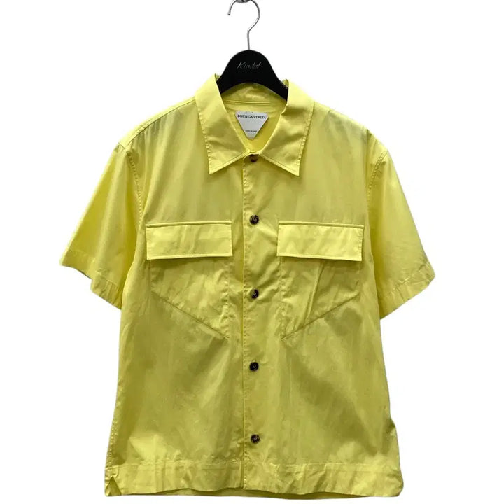 [BUNJANG] Bottega Veneta 20SS Cotton Half Work Shirt / 보테가베네타 코튼 하프 워크 셔츠 38