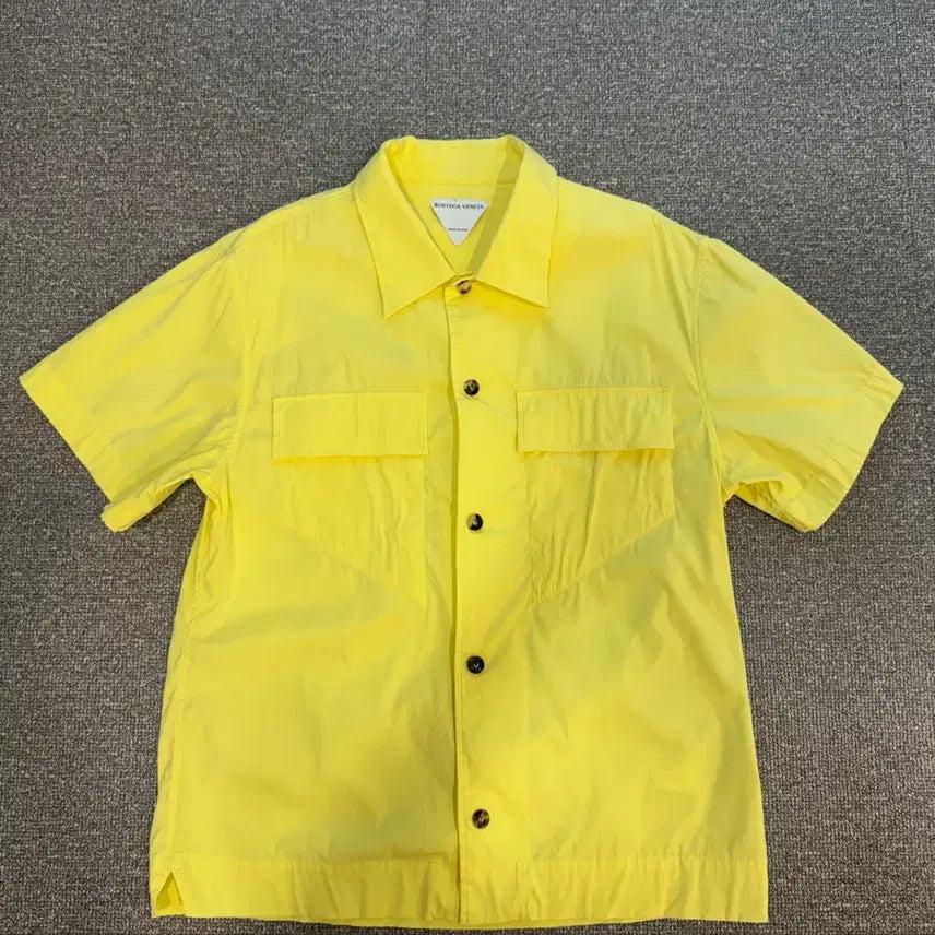 [BUNJANG] Bottega Veneta 20SS Cotton Half Work Shirt / 보테가베네타 코튼 하프 워크 셔츠 38