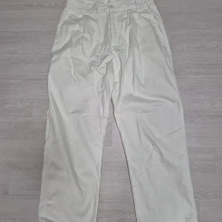 [BUNJANG] Spao White Cotton Pants / 스파오 흰색 면바지 팝니다.