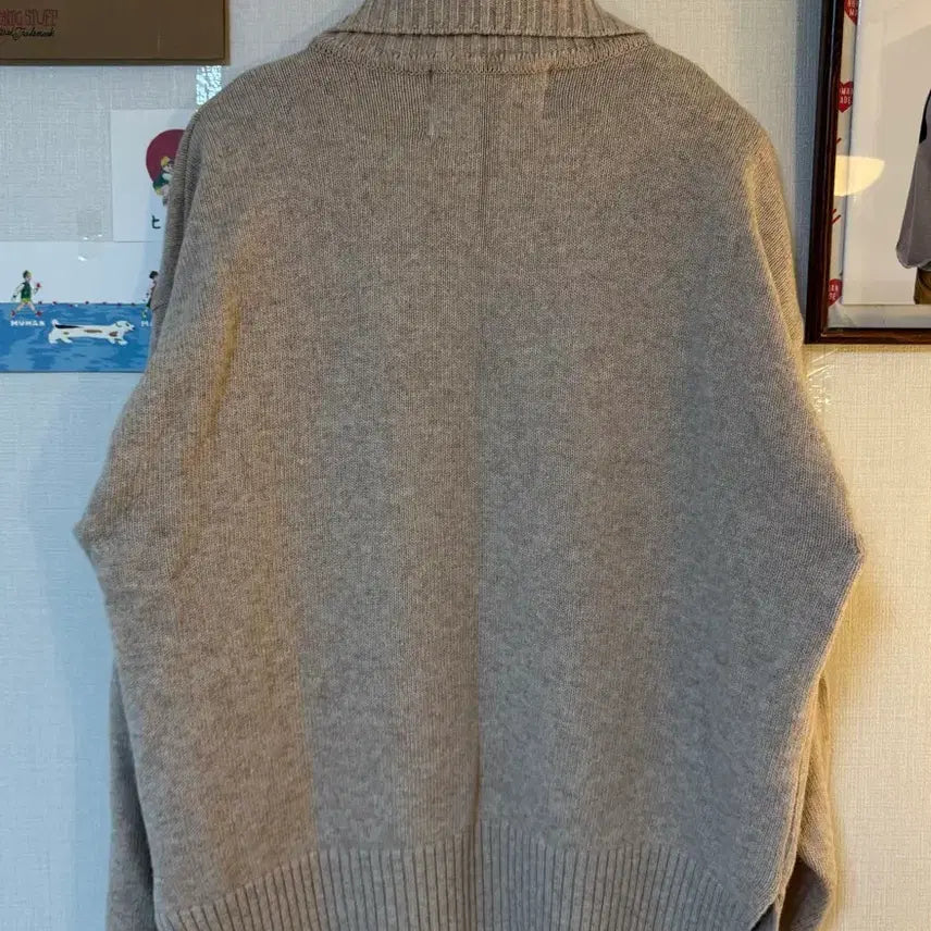 [BUNJANG] MSATUR Arles Knit Rose Beige Sweater / [M]SATUR 세터 아를 니트 로지 베이지