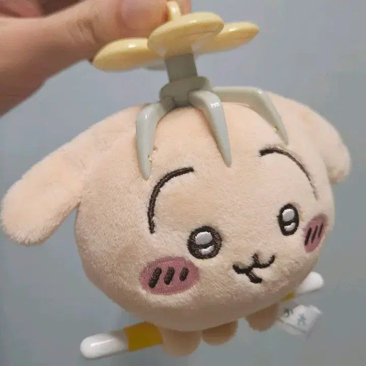 [SOLD OUT] 우사기 토벌실패 프로펠러 헬기 헬리콥터 마스코트 인형 키링 치이카와