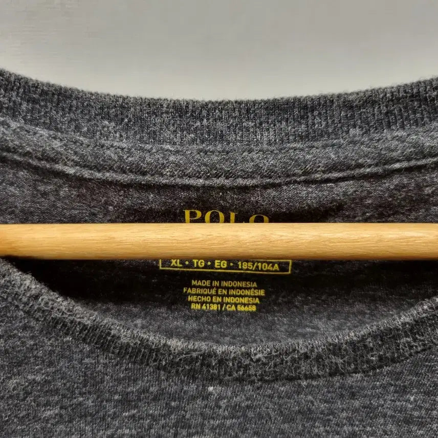 [SOLD OUT] 폴로 랄프로렌 반팔 티셔츠 XL 차콜