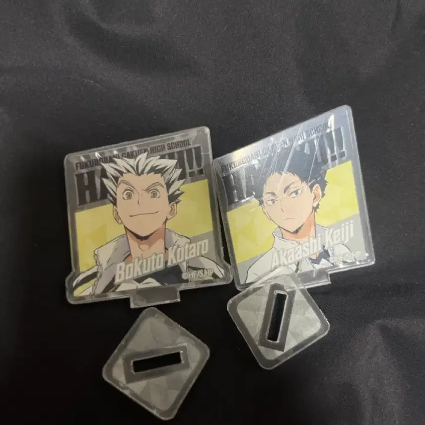 [BUNJANG] Haikyu Fukurodani Acrylic Stand Bundle Set / 일괄) 하이큐 보쿠토 아카아시 아크릴 스탠드 후쿠로다니 양도