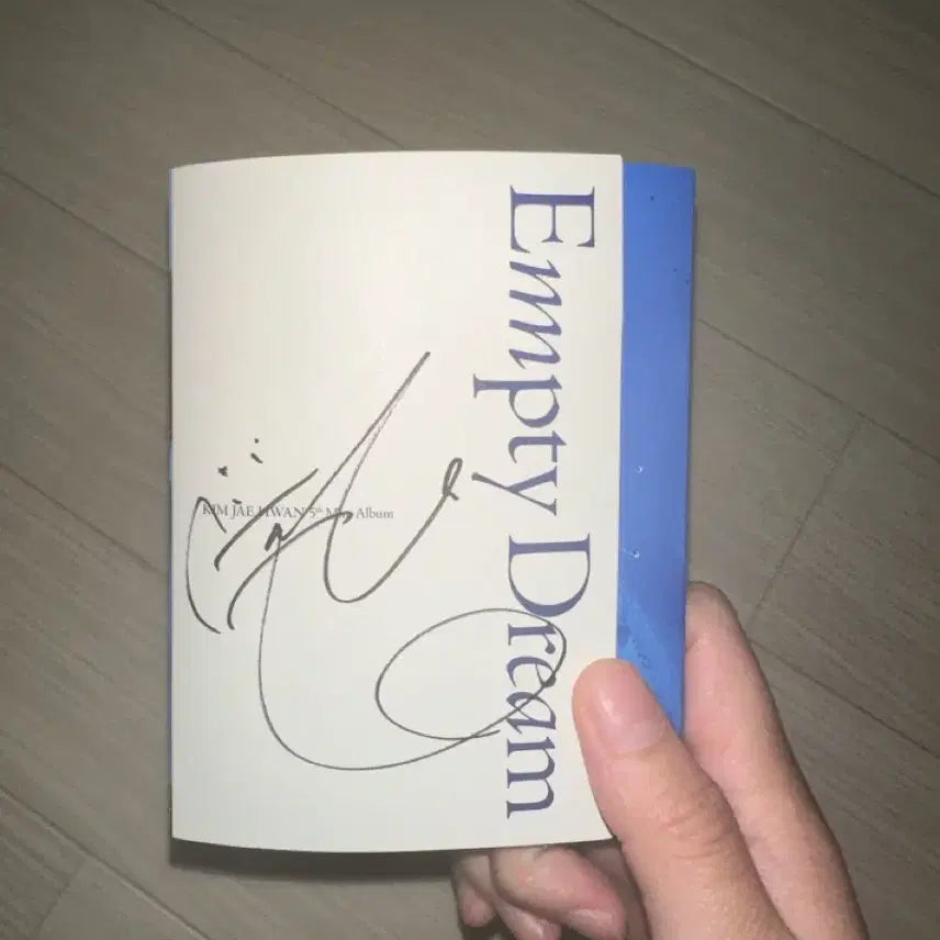 [BUNJANG] 김태환 Empty Dream 앨범 친필싸인 / 김재환 Empty Dream 앨범 친필싸인