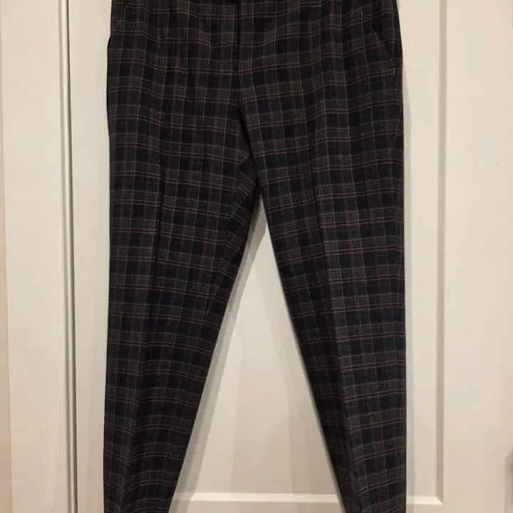 [BUNJANG] KEITH Check Slacks Pants / KEITH 키이스 체크 슬랙스 바지
