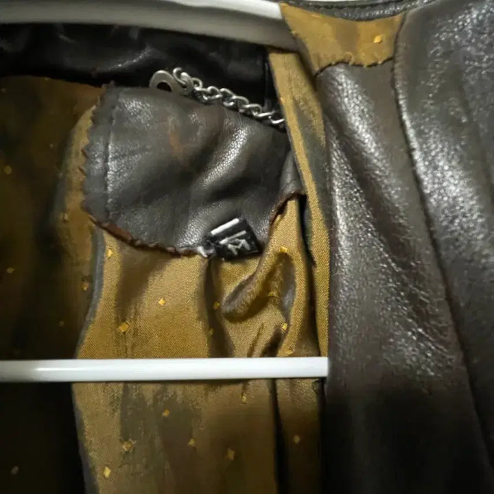 [BUNJANG] Vintage Leather Bomber Jacket / 유럽 빈티지샵 레더 봄버 자켓 M