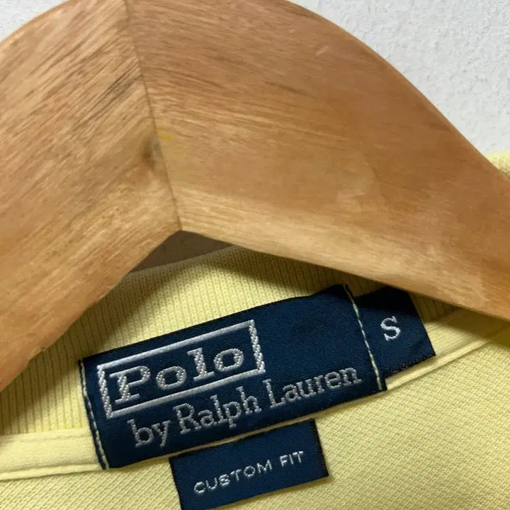 [BUNJANG] Polo Ralph Lauren Yellow Short Sleeve Polo Shirt S / 폴로 랄프로렌 반팔 카라티 옐로우 S