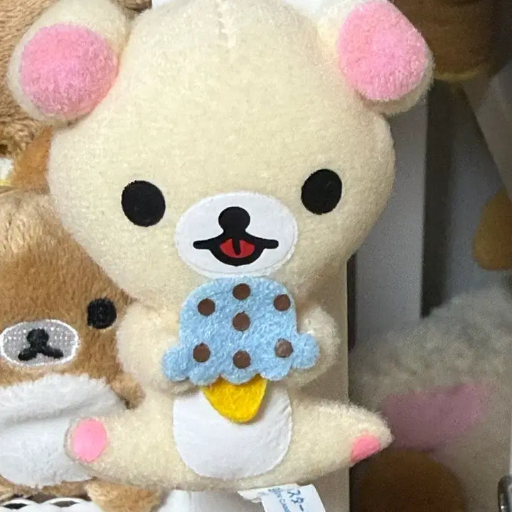 [BUNJANG] San-X Rilakkuma Mini Magnet Doll / 고전 산엑스 코리락쿠마 자석 쪼꼬미인형