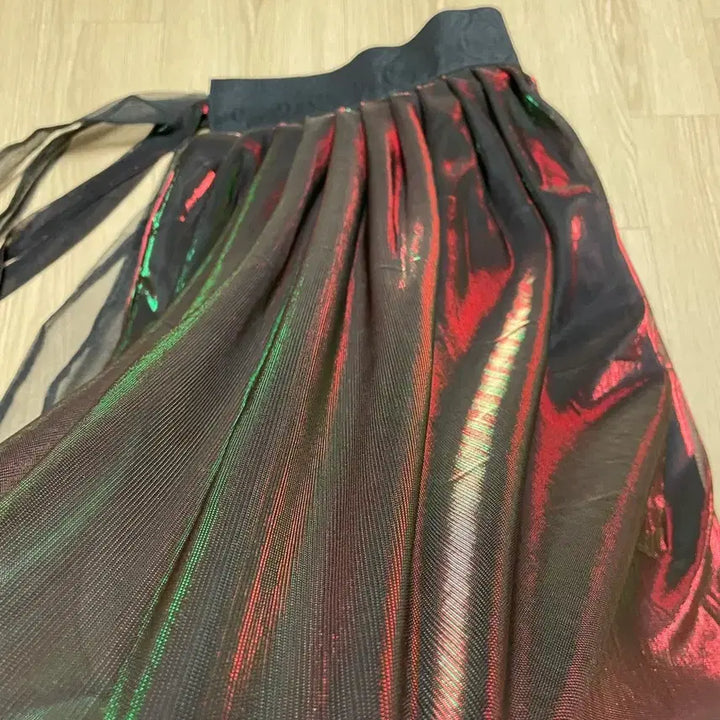 [BUNJANG] Siot Project Aurora Waist Skirt - See-through / 급전 시옷프로젝트 오로라 허리치마 시스루 스커트 생활한복