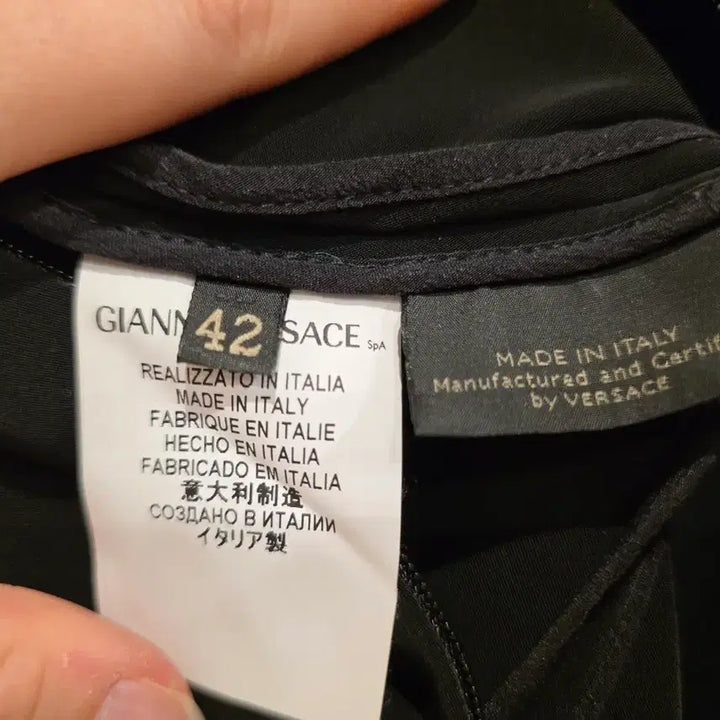 [BUNJANG] VERSACE Black Dress / VERSACE 베르사체 블랙 드레스