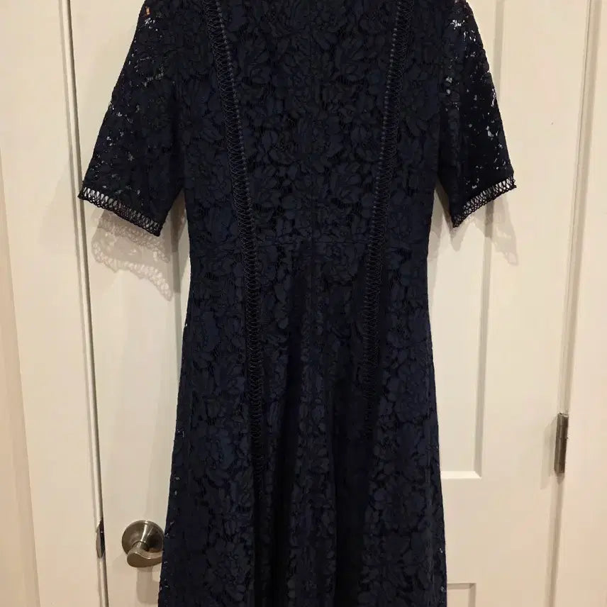 [BUNJANG] Keith Lace Dress Navy / KEITH 키이스 레이스 원피스